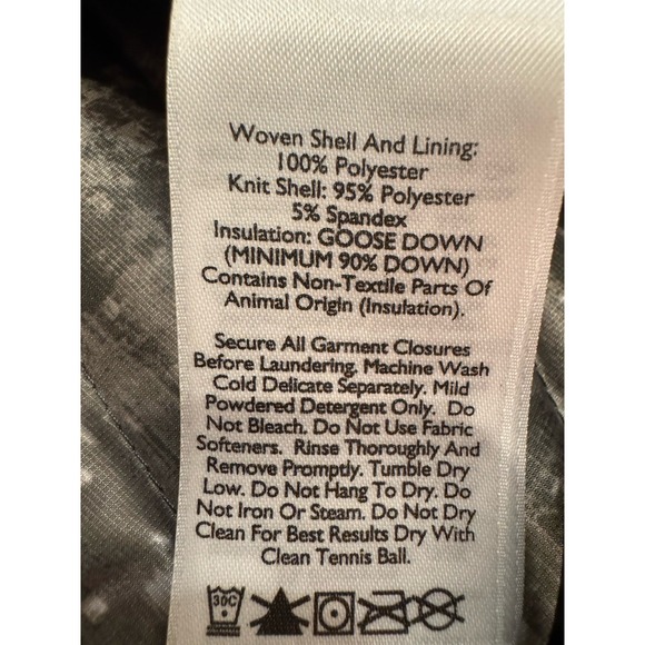 Eddie Bauer First Ascent Down Vest Womens M Grey Storm Down 800 Outdoor Hiking - Picture 7 of 10